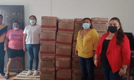 Citlaltépetl: Presidente del DIF entrega desayunos calientes en escuelas