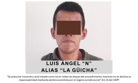 Papantla: Detenido por el presunto delito de homicidio doloso calificado en agravio de la periodista M.E.F.H.