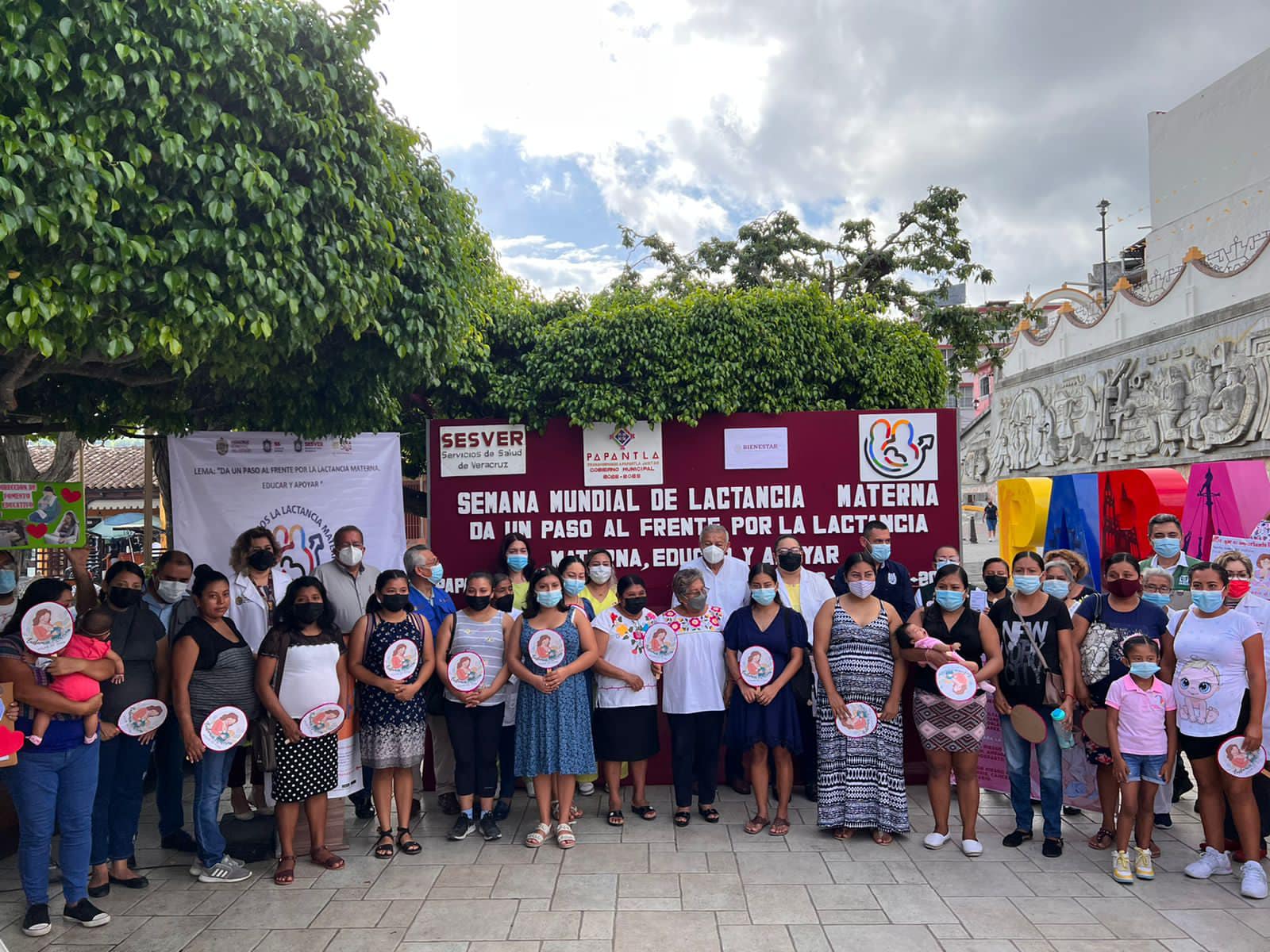 Papantla: Inicia la Semana Mundial de la Lactancia Materna 2022