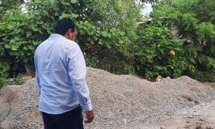 Cazones: Supervisión de obras en la Unión km. 31