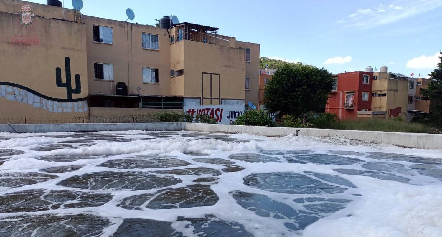 Coatzintla: Supervisión de la planta de tratamiento de aguas residuales de Casas Geo