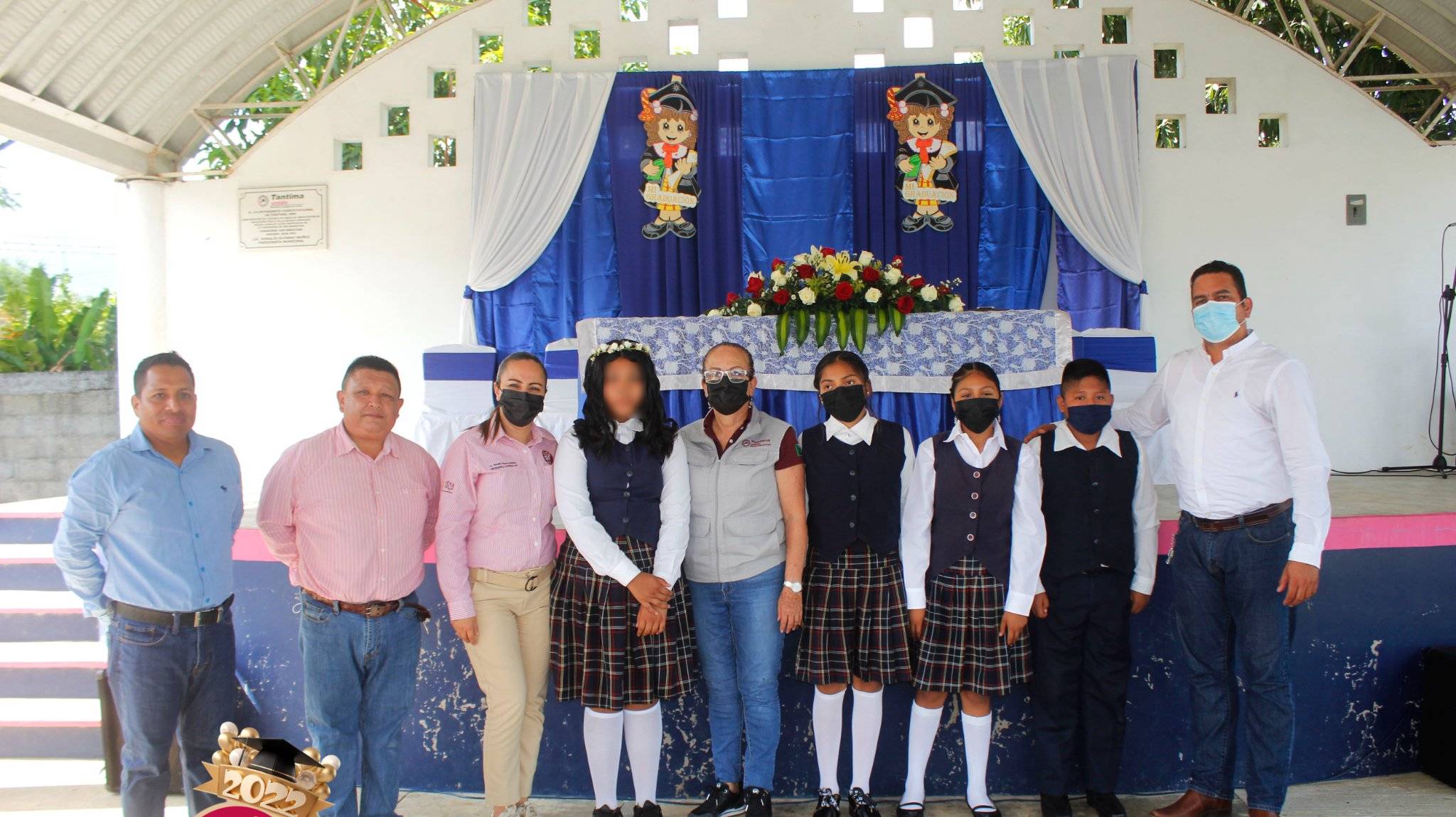 Tantima: Ceremonia de Clausura de la Escuela Primaria Miguel Hidalgo