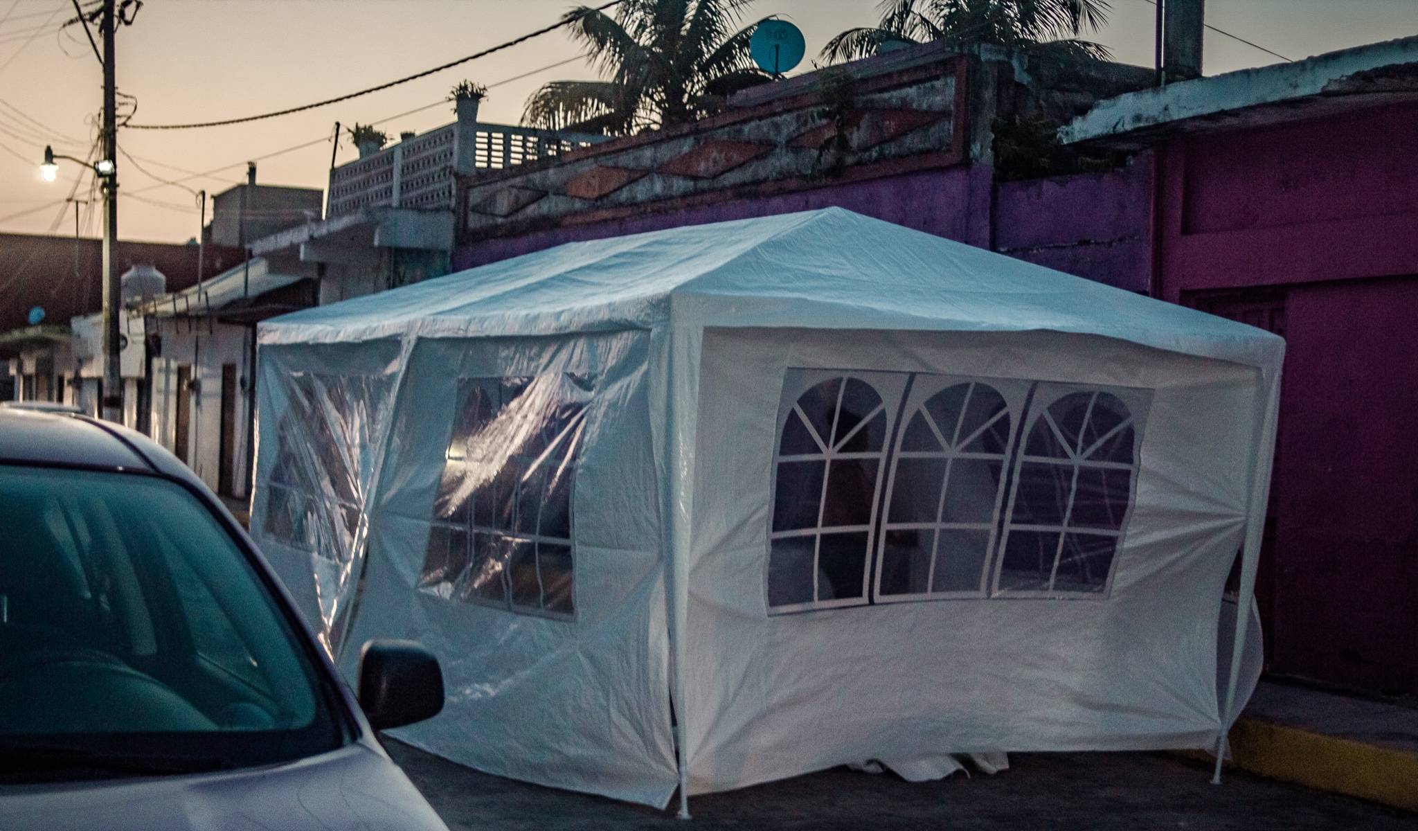 Tamiahua: Entrega de 6 carpas