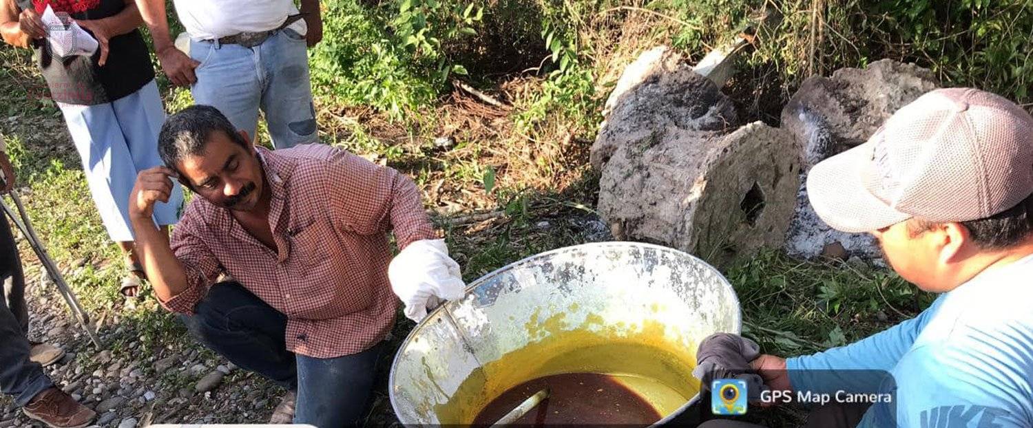 Coatzintla: Elaboración de caldo sulfocálcico