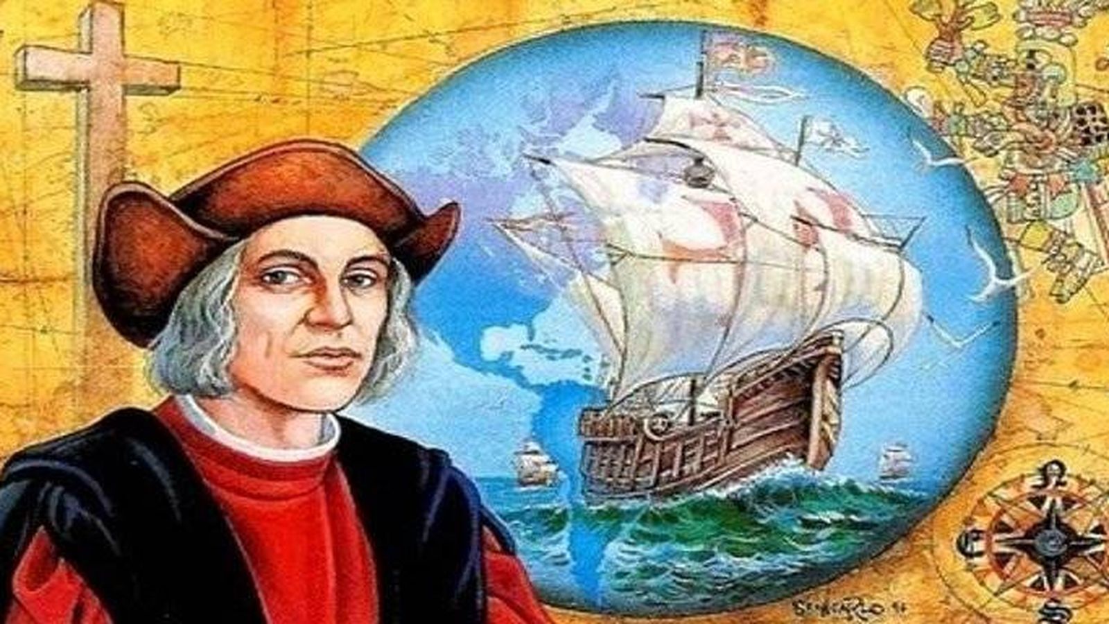 Gutiérrez Zamora: Aniversario de la zarpa de Cristóbal Colón del Puerto de Palos, España 2022