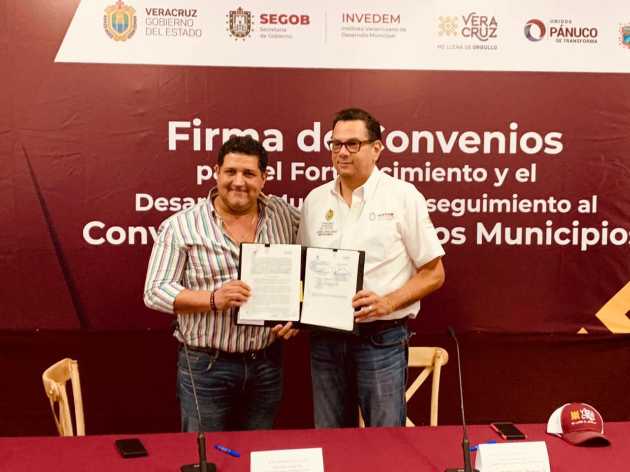 Platón Sánchez: Firma de convenio para el fortalecimiento y el desarrollo municipal en seguimiento al convenio macro con los municipios