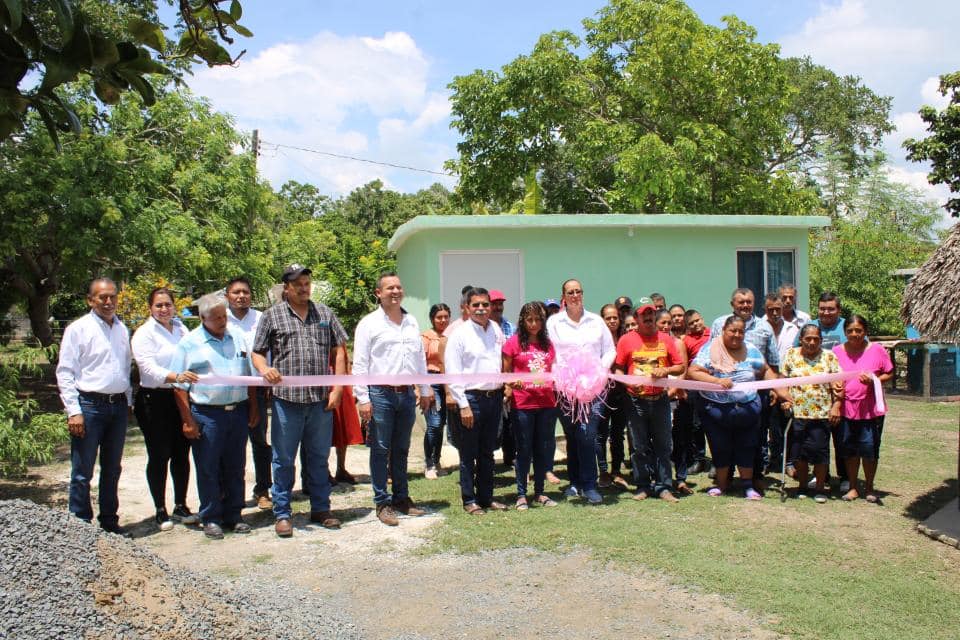 Ozuluama: Gran inauguración de los cuartos dormitorios de las comunidades de Poza del Tule y los Zavales