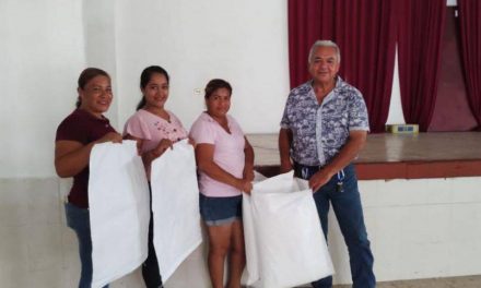 Tamiahua: Cambio de bolsas desechables por costales reciclados