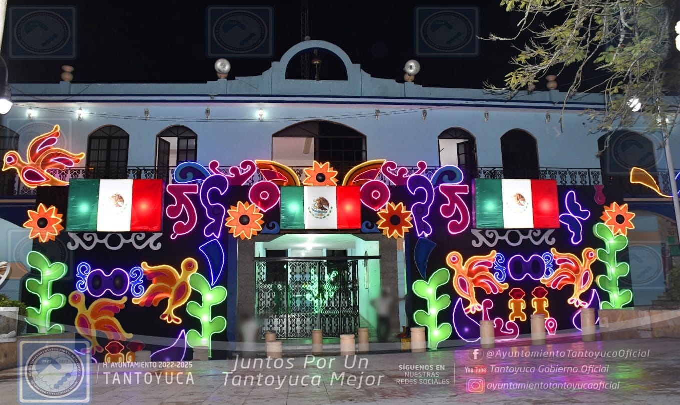 Tantoyuca: Gobierno municipal con gran realce a las fiestas patrias