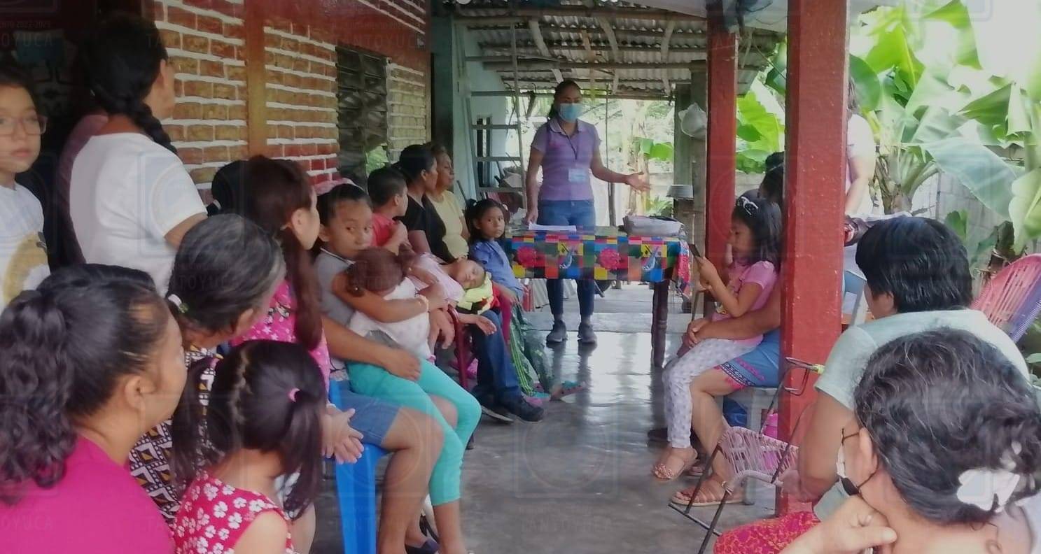 Tantoyuca: Autoridades acercan orientaciones para prevenir violencia en los hogares