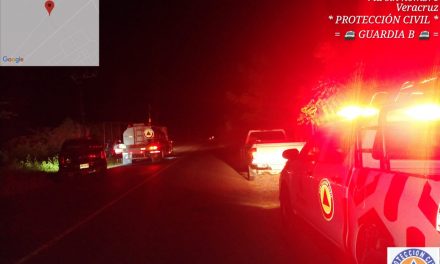 Atiende PC y Bomberos incendio de pastizal en carretera a la Termoeléctrica