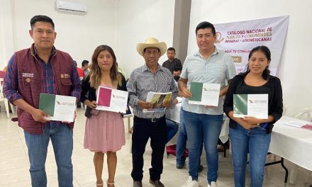 Álamo: 99 comunidades solicitaron registro al Catálogo Nacional de Pueblos y comunidades indígenas y afromexicanas