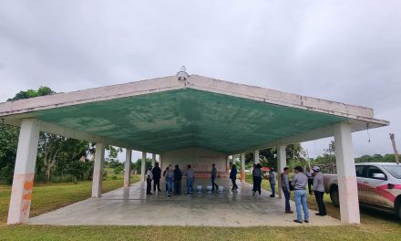 Ozuluama: Entrega de pintura en Paso Real