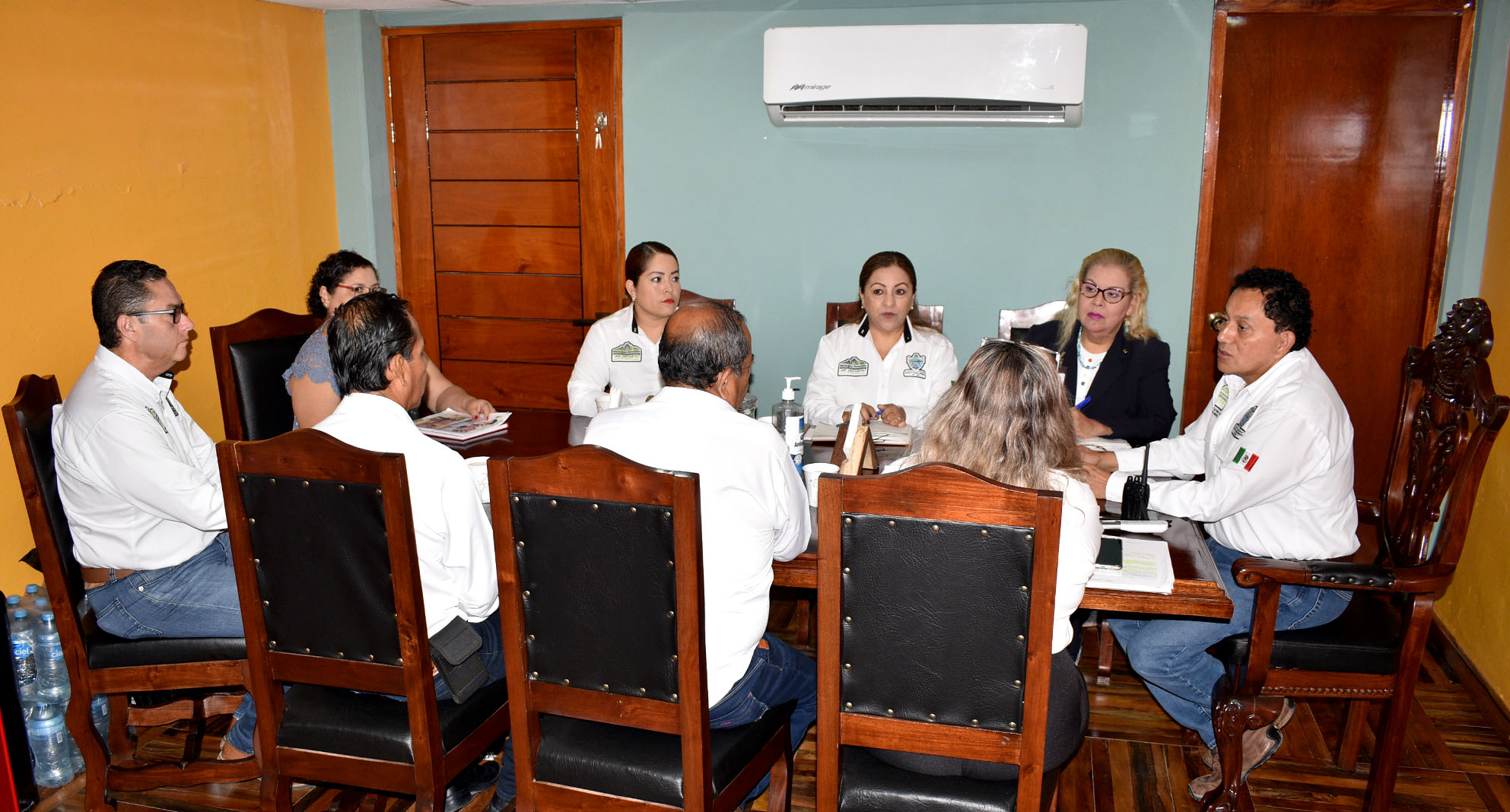 Naranjos: Alcalde se reúne con ediles para la coordinación de la fiestas del huapango 2022