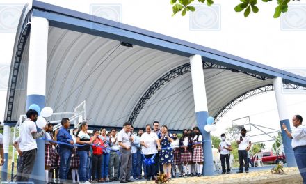 Tantoyuca: Mejor infraestructura en planteles educativos