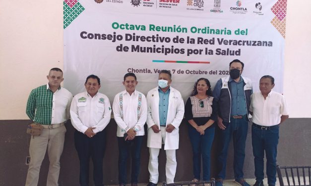 Cerro Azul: Octava Reunión Ordinaria del Consejo Directivo de la Red Veracruzana de Municipios por la Salud