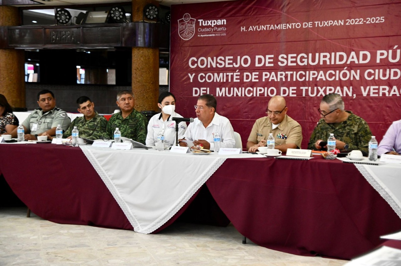 SESIONÓ EL CONSEJO MUNICIPAL DE SEGURIDAD PÚBLICA Y COMITÉ DE PARTICIPACIÓN CIUDADANA