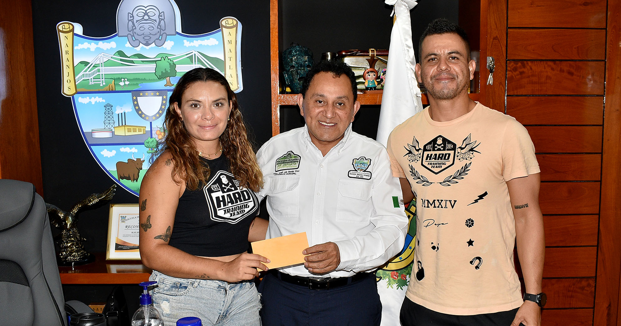 Naranjos: Alcalde apoya a jóvenes deportistas del municipio