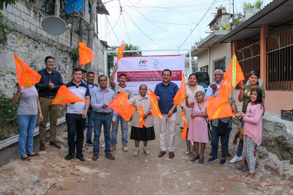 Martínez de la Torre: Rodrigo Calderón inaugura y pone en marcha más obras para bienestar de los martinenses