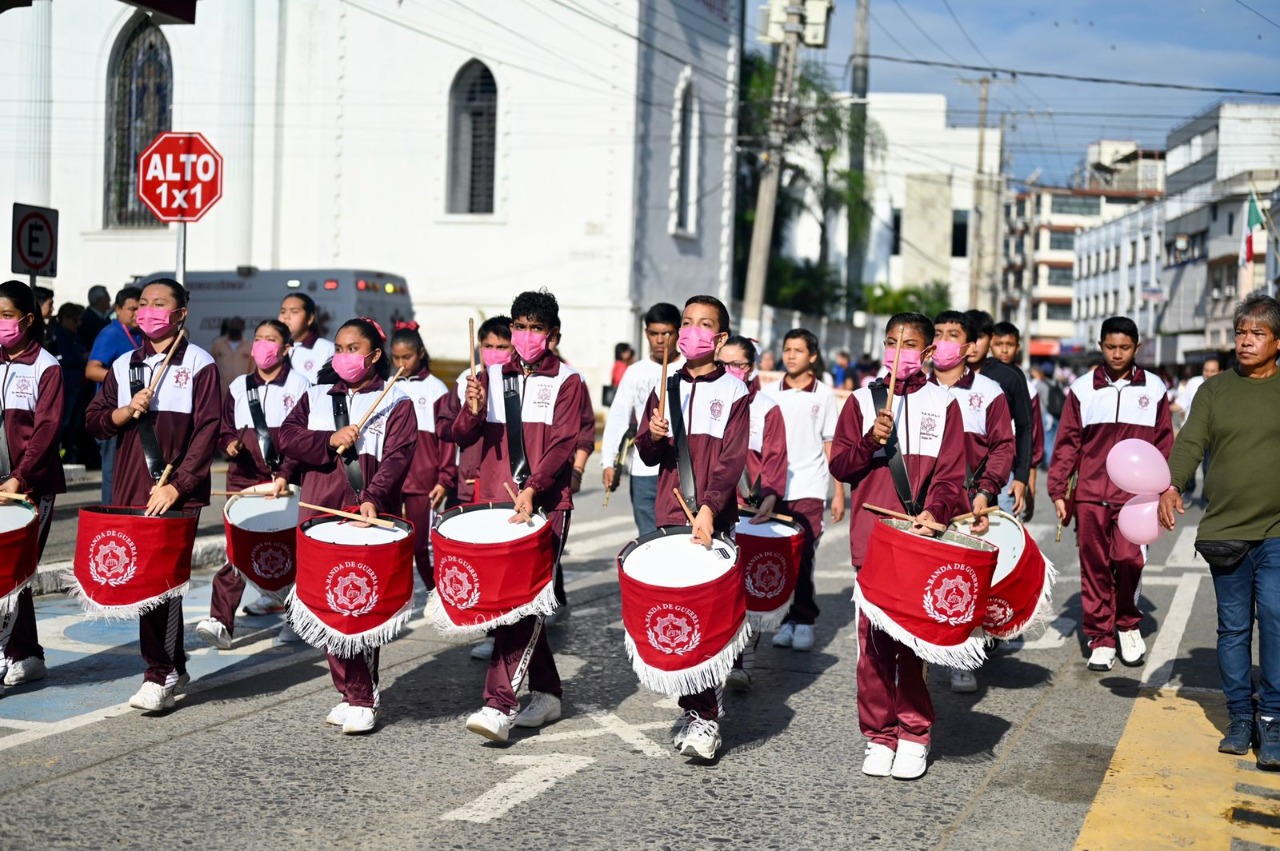 Tuxpan: Vistoso desfile conmemorativo del Día Internacional de las Personas con Discapacidad
