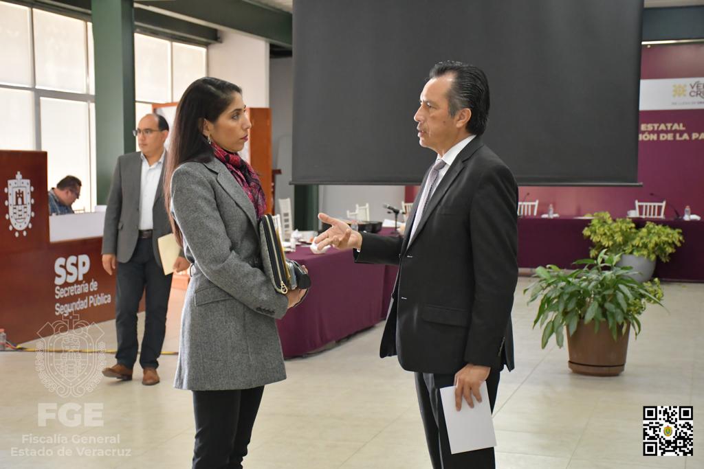 Fiscal General informa en la COESCONPAZ detención de presuntos responsables de la desaparición de Rosa Isela “N»