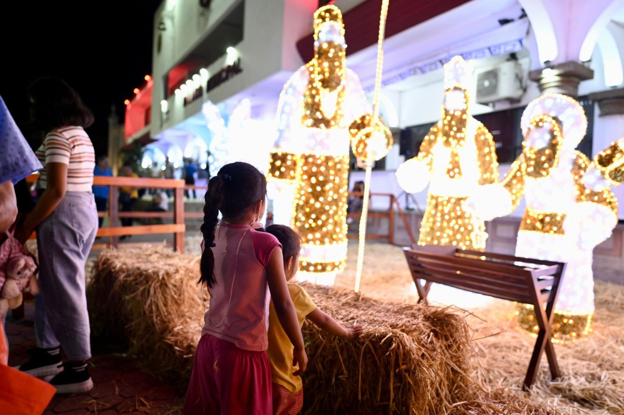 Se realizó el encendido del Árbol Navideño