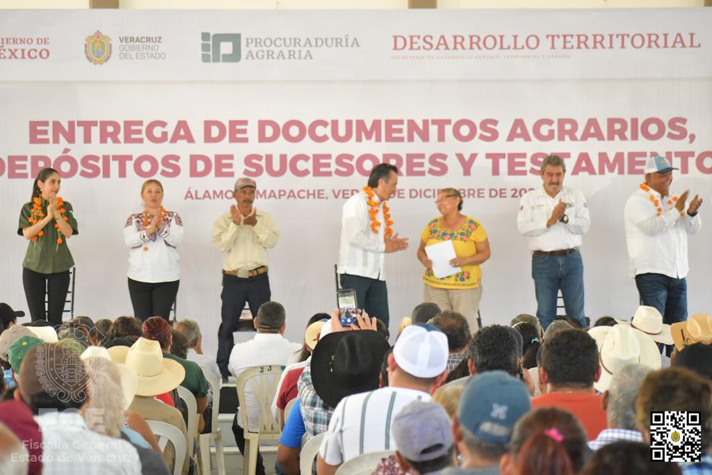 Preservar el patrimonio de los trabajadores del campo mantiene la unidad y la paz en sus comunidades: FGE