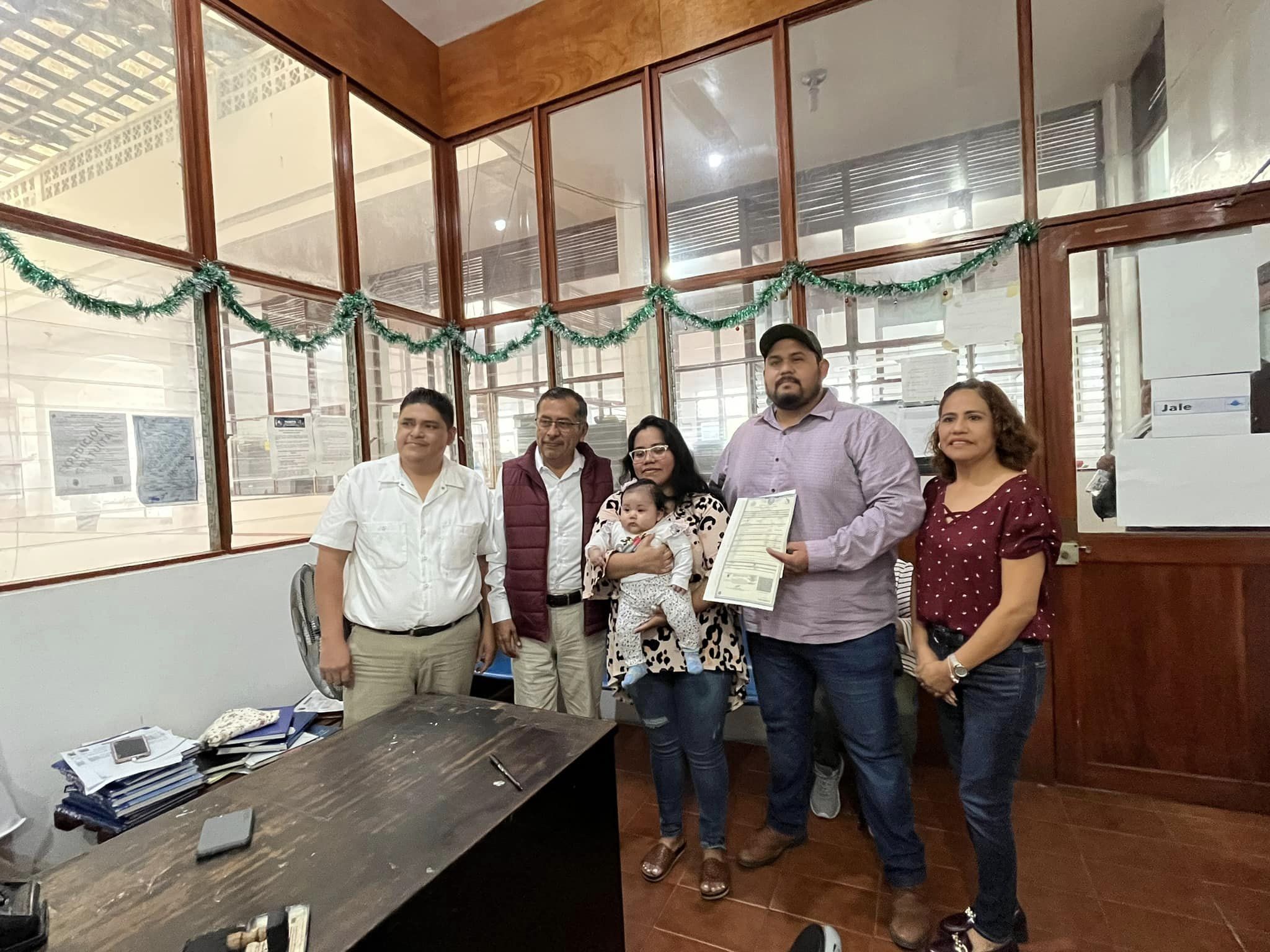 Primer niña registrada del año 2023 en Gutiérrez Zamora