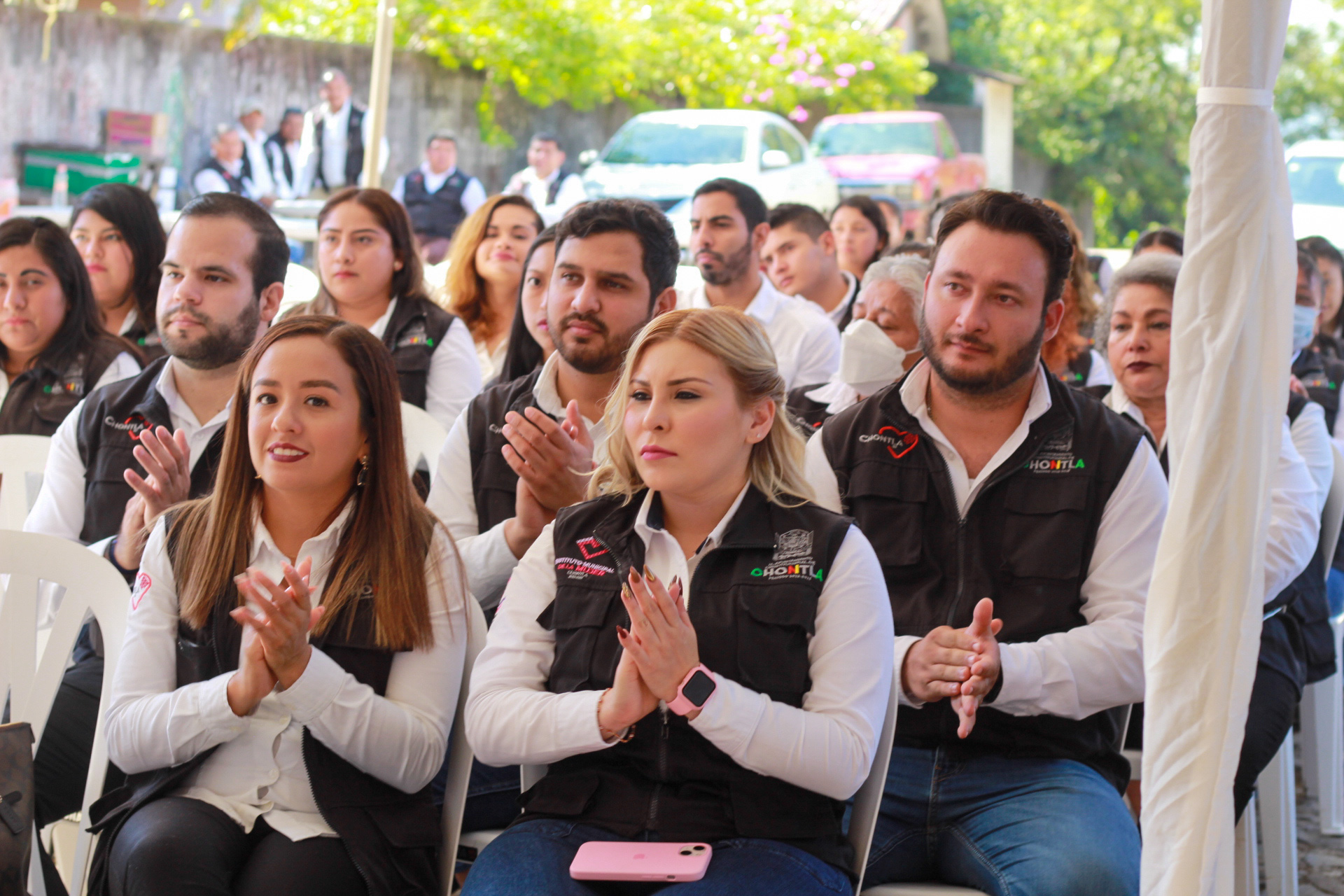 Chontla se transforma ¡Diferente!, Primer Informe de Gobierno en el Municipio.