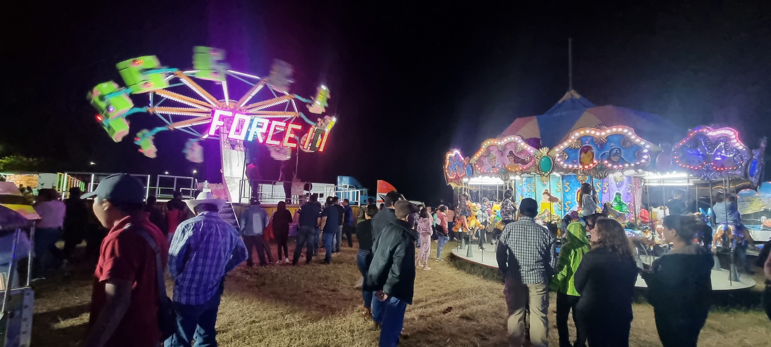 Ozuluama: Juegos mecánicos gratis en la feria de La Laja