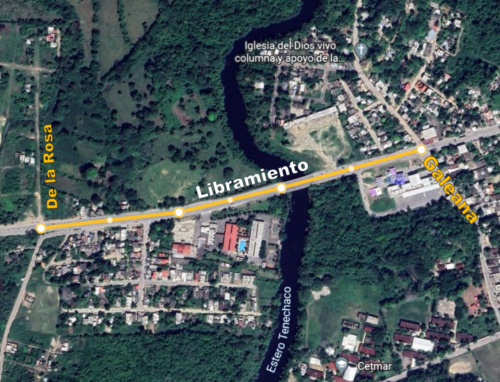 Tuxpan: próximo cierre parcial del Libramiento L.M.