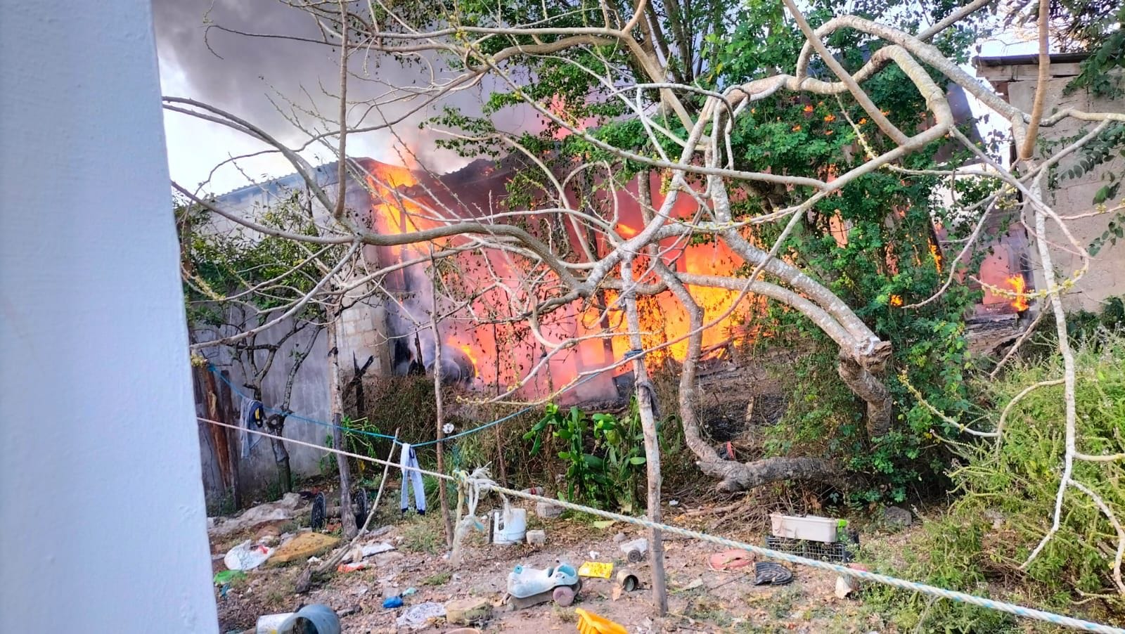 Ozuluama: Apoyo a incendios en el municipio