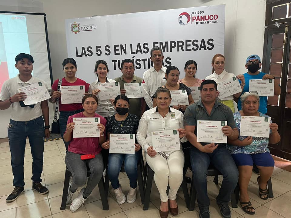 Pánuco: Programa Estatal de Capacitación y Certificación Turística 2023