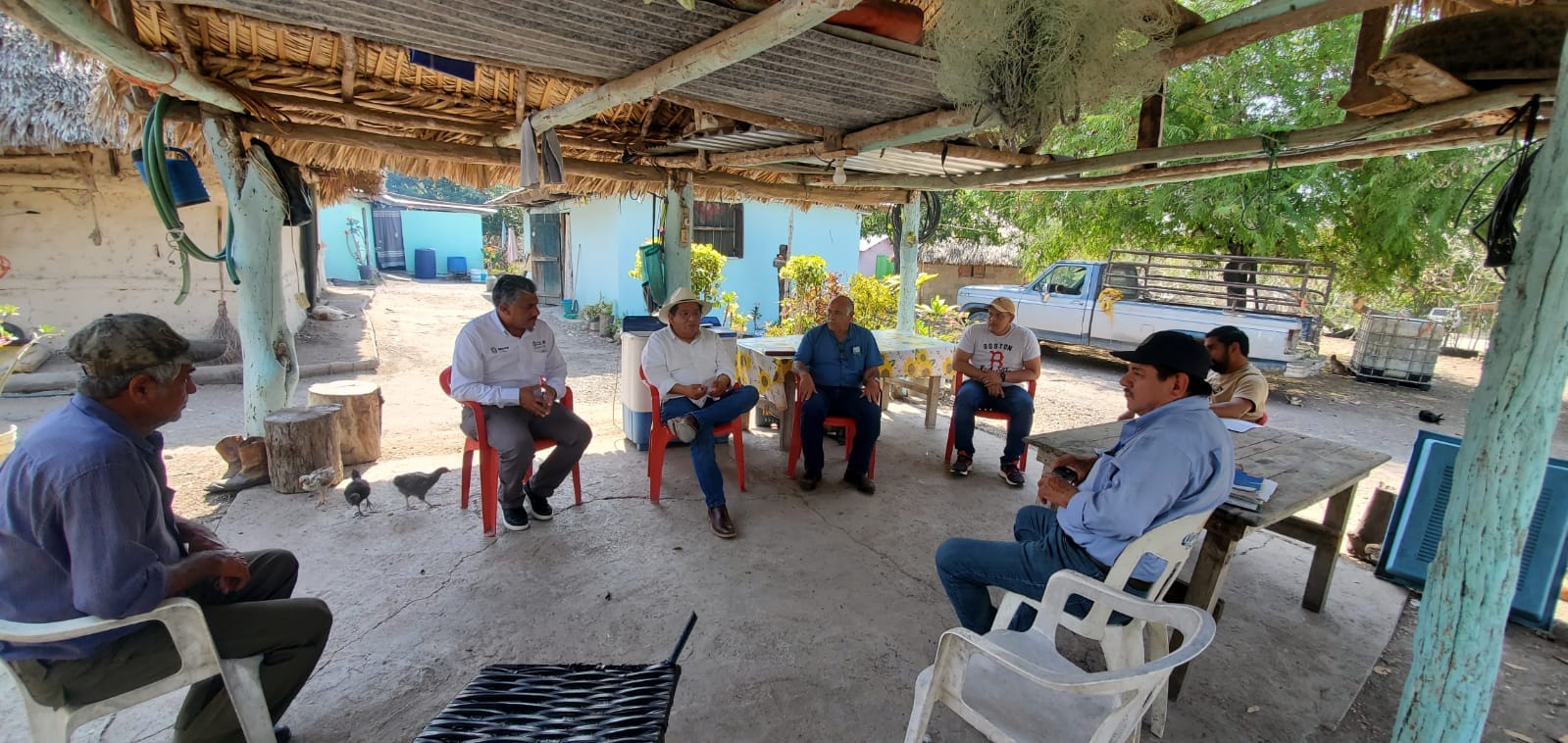 Pánuco: Visita técnica de inspección al programa de construcción de bordos y ollas de agua