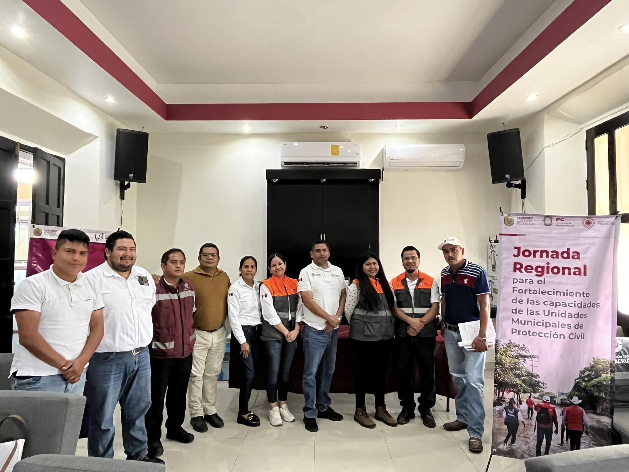 Gutiérrez Zamora: Primera Jornada Regional para el Fortalecimiento de las Capacidades de las Unidades Municipales de Protección Civil (UMPC) 2023