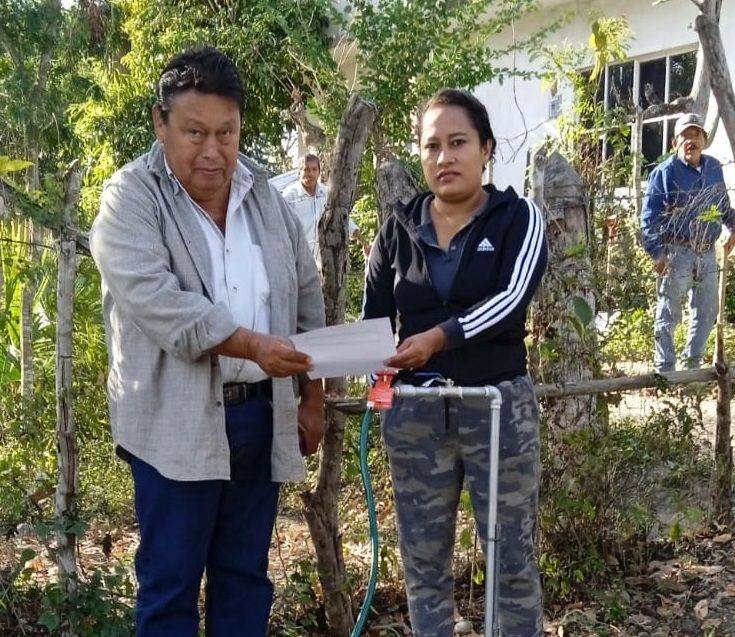 Tempoal: Servicio de agua entubada a las familias de la zona rural