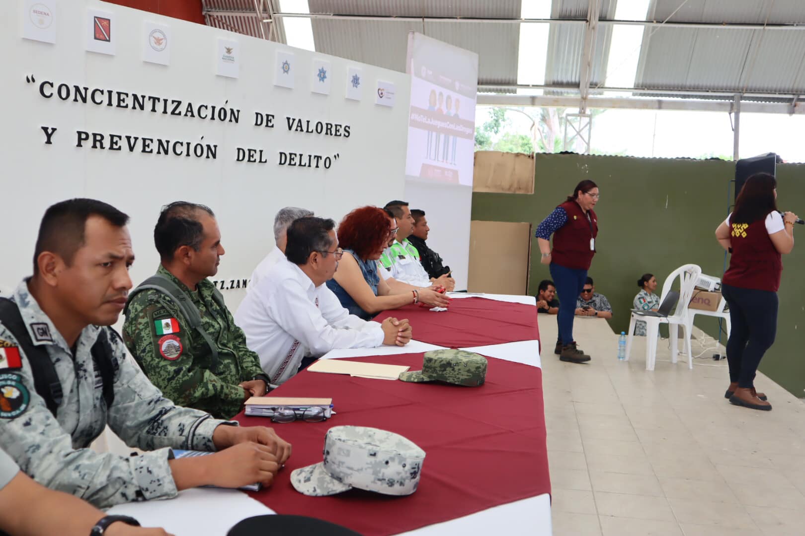 Gutiérrez Zamora: Primer programa de concientización de valores y prevención del delito