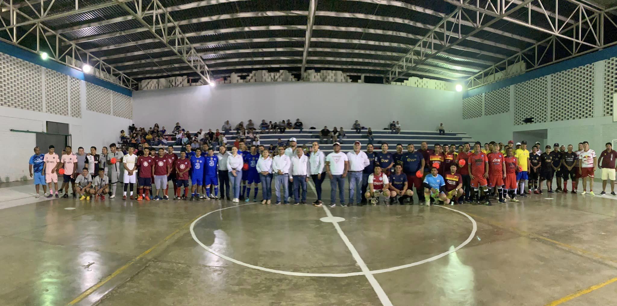 Ozuluama: Inauguración de la liga de fútbol de salón