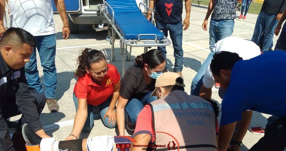Tempoal: Auxilio y apoyo en las «Finales Deportivas de Telebachilleratos Huasteca Alta»