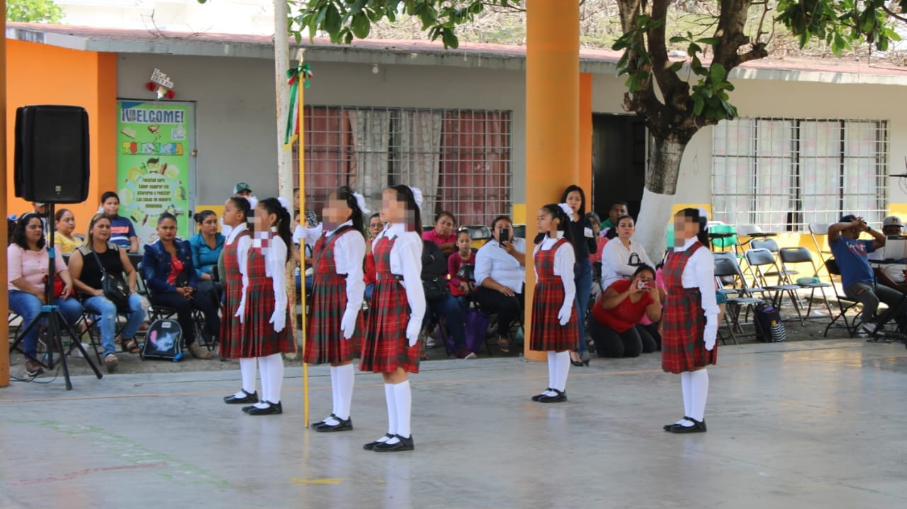 Pánuco: Se brindan atenciones para las demostraciones de escoltas de las diferentes instituciones educativas