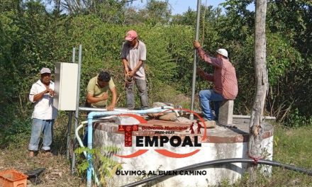 Tempoal: Bombas monofásicas sumergibles en Dos Rayas y Arroyo Canchey