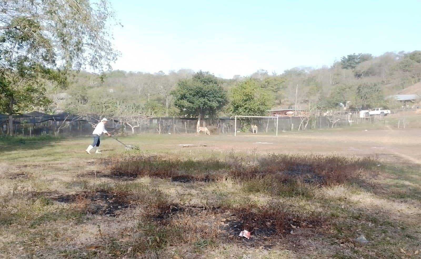 Tempoal: Rescate del campo de fútbol de Santa Fe