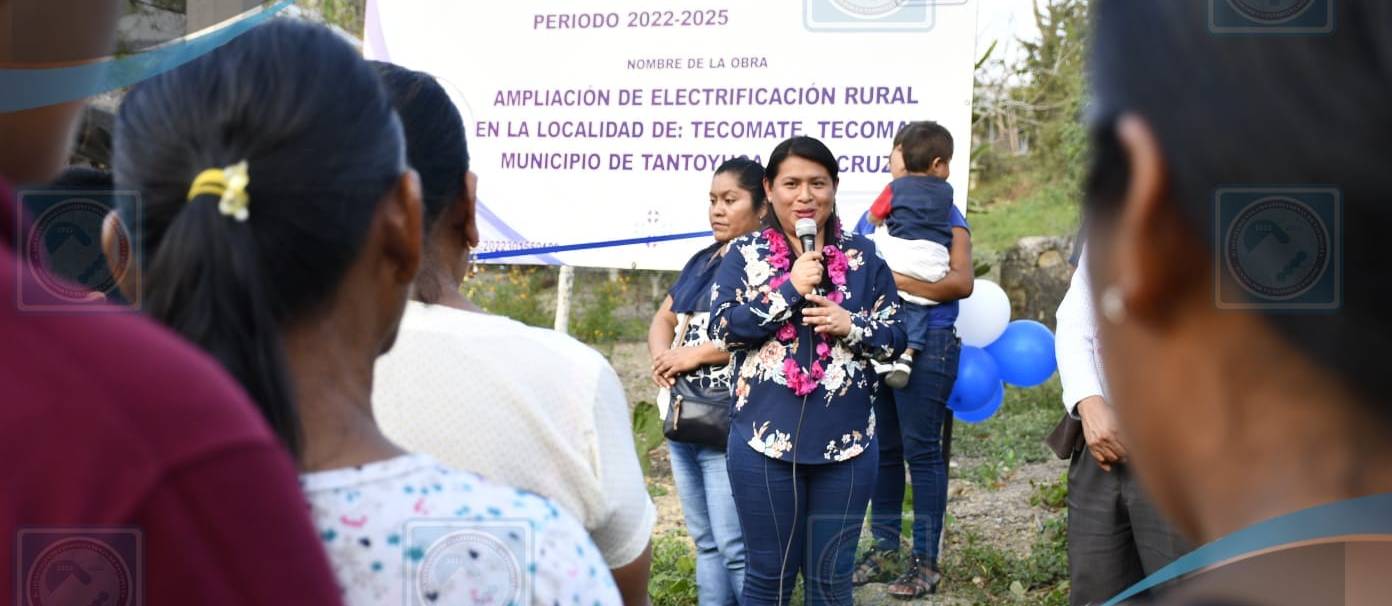 Tantoyuca: H. Ayuntamiento continúa llevando progreso por el bien común de las comunidades