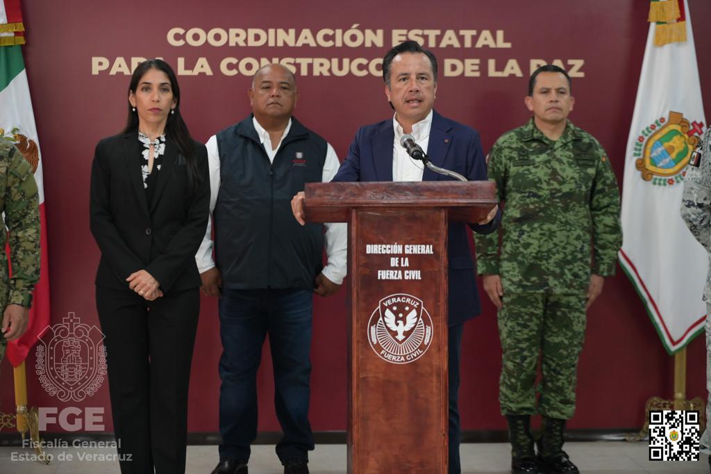 FGE informa avances en las investigaciones por los hechos ocurridos en Tezonapa y Mecayapan