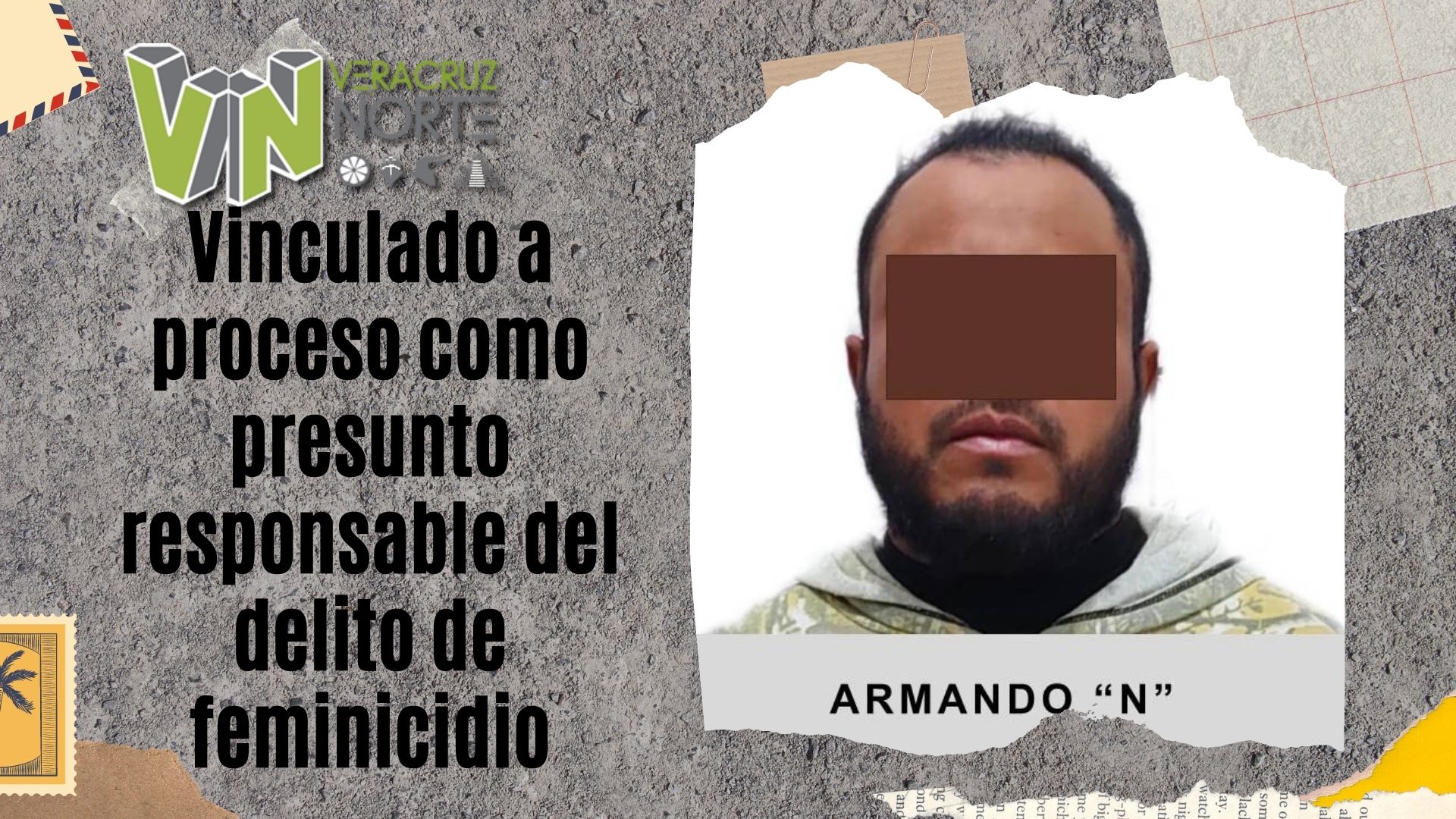 Tuxpan: Vinculado a proceso como presunto responsable del delito de feminicidio