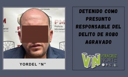 Martínez de la Torre: <strong>Detenido como presunto responsable del delito de robo agravado</strong>