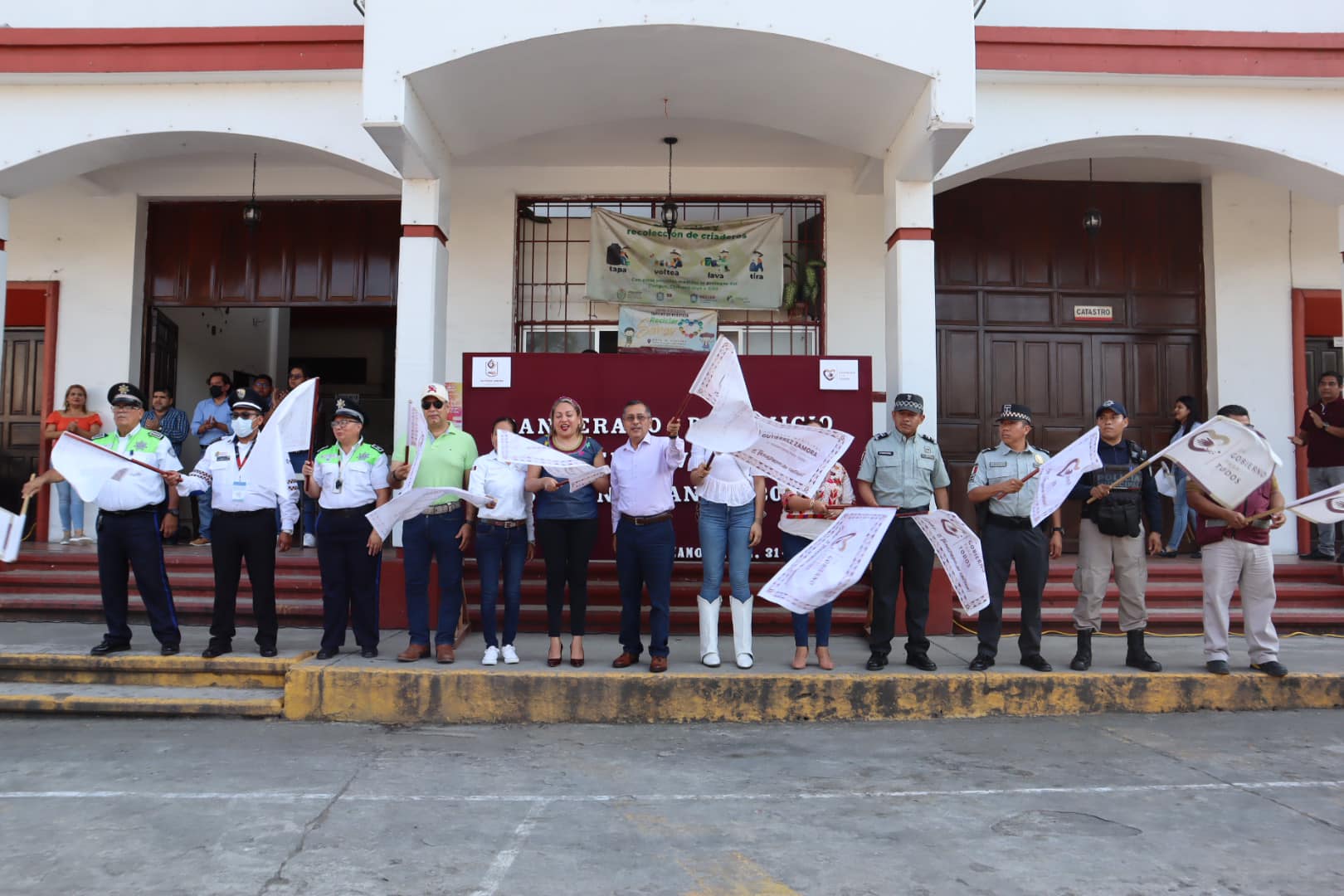 Gutiérrez Zamora: Banderazo de Inicio del Operativo Semana Santa 2023