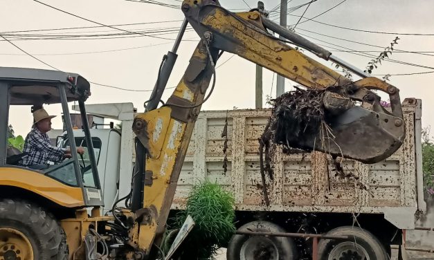 Martínez de la Torre: Trabajos de desazolve de arroyos y caños de respuesta rápida