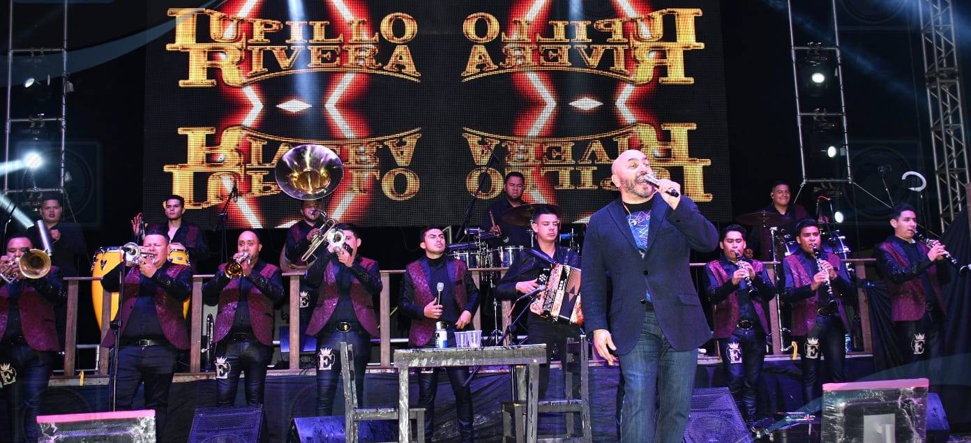 Lupillo Rivera con gran presentación en la Expo Feria Tantoyuca 2023