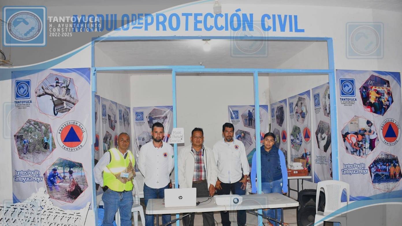 Protección Civil en abierta atención durante EXPO FERIA TANTOYUCA 2023